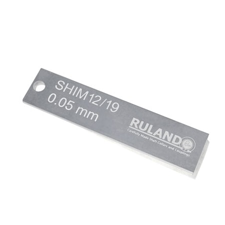Ruland Shim Pack for Ruland Jaw & Oldham Couplings with 3/4" or 19.1mm OD SHIM12/19-A-KIT